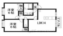 ジェン・ティ－ル北山間取り図面