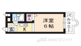 ａｃａｄｅｍｉａ　ＫＩＴＡＧＥＮ間取り図面