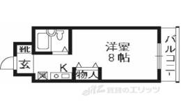 フェリーチェ同志社前間取り図面