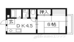 サンシティ新田辺Ｂ間取り図面