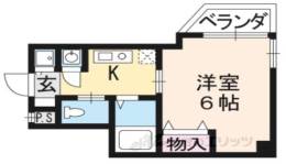 グリーンヒル上立売間取り図面