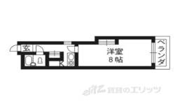 フラット８間取り図面