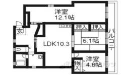 フラット８間取り図面