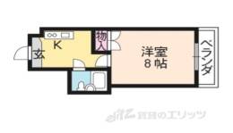 トレビアン東山間取り図面