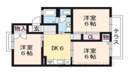 セジュール堀井間取り図面