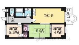 ガーデンスクエア瀬田間取り図面