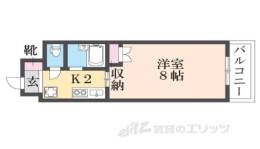 ＲＡＦＦＩＮＥ御所西間取り図面