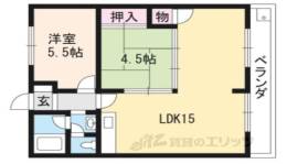 メゾン北山パークサイド間取り図面