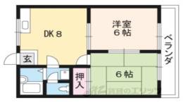 ハイツ滝川間取り図面