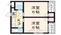 Ｓｔａｂｌｅ西賀茂２間取り図面