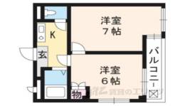 Ｓｔａｂｌｅ西賀茂２間取り図面