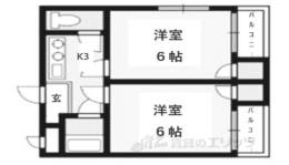 Ｓｔａｂｌｅ西賀茂２間取り図面