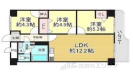 西賀茂ハイツ間取り図面