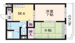 サンフローラ洛北間取り図面