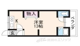 ハイツ釈迦谷間取り図面