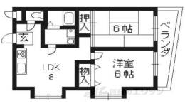 ラ・グラシューズ間取り図面