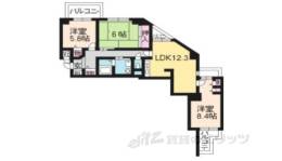 大晋メゾネ西陣今出川間取り図面