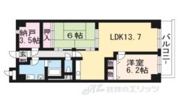 大晋メゾネ西陣今出川間取り図面