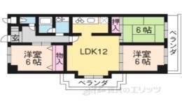 ライフプラザ河原町今出川間取り図面