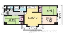 ライフプラザ河原町今出川間取り図面