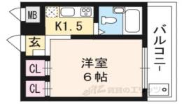 カーサ船岡山間取り図面