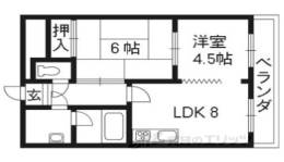 ハイツ中川間取り図面