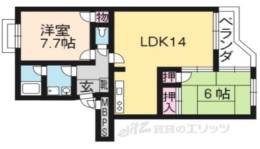 サングレール長岡京間取り図面