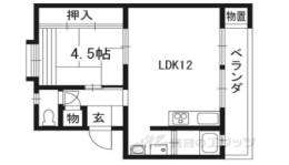 京都ハウス間取り図面