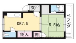 コーポサンミドロ間取り図面