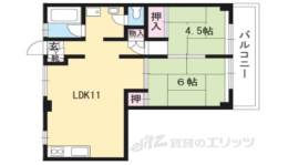坪内マンション間取り図面