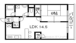 ウエストヒルパート２間取り図面