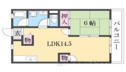 ウエストヒルパート２間取り図面
