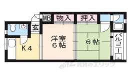 第一大北マンション間取り図面