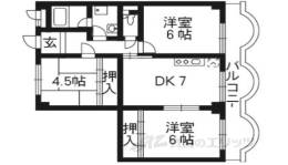 ハイツ長岡京間取り図面