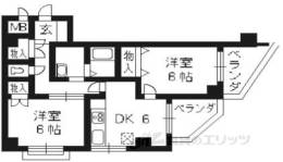 ロイヤルガーデン長岡京間取り図面