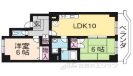 ロイヤルガーデン長岡京間取り図面