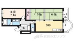 長岡コーポ間取り図面