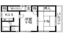 大山崎マンション間取り図面
