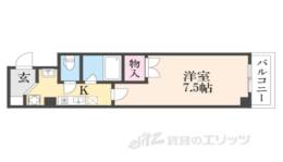 ル・クレヨン・ルージュ間取り図面