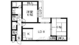 パラドール宮前橋間取り図面