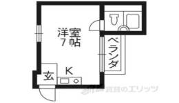 HAMASO京都今出川間取り図面
