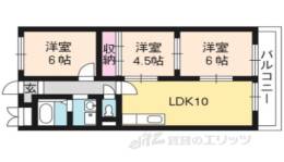 メロディーハイム長岡京間取り図面
