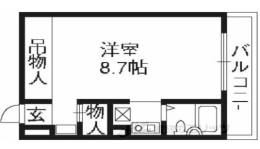 グレーシー西ノ京間取り図面