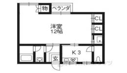 開田アパート間取り図面
