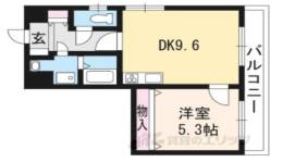 アルテハイム二条城間取り図面