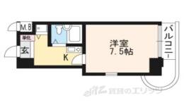 アルテハイム二条城間取り図面