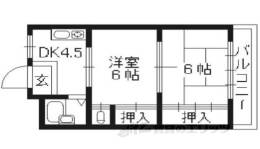 ロイヤルメゾン長岡京間取り図面