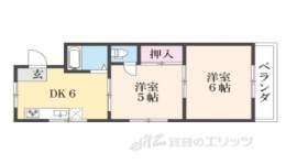 ロイヤルメゾン長岡京間取り図面