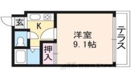 コスモハイツ今出川間取り図面