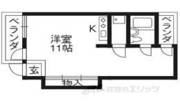 ＫＳレジデンス京都千本今出川間取り図面